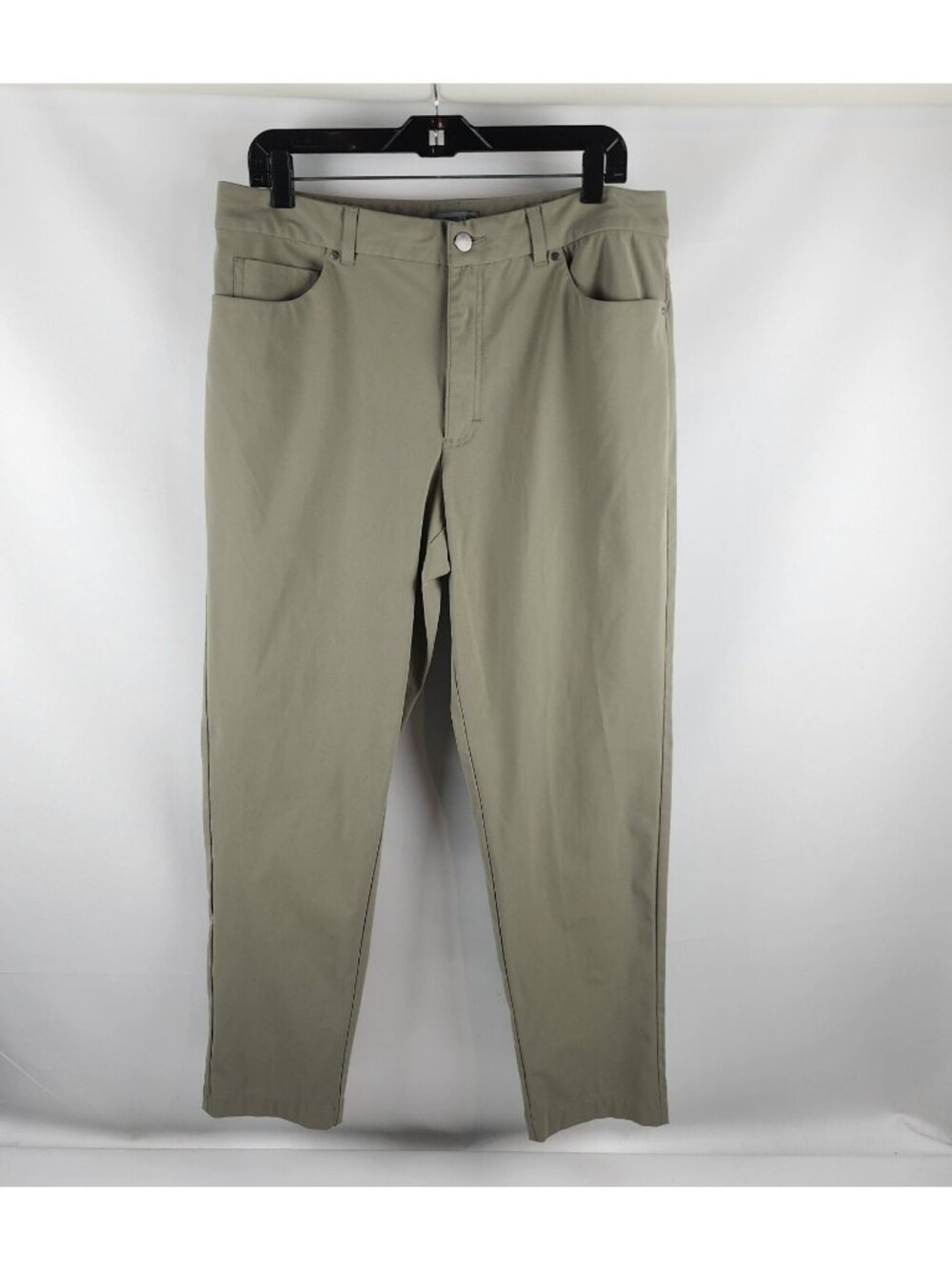 VRST Pants Mens 35x29 Limitless 4-Way 5-Pocket Slim Fit  Sage Green